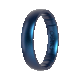 Elements Classic Thin Silicone Ring - Cobalt