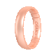 Elements Classic Thin Silicone Ring - Rose Gold