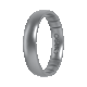 Elements Classic Thin Silicone Ring - Silver