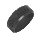 Etched Bevel Silicone Ring - Slate Peak