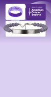 Pancreatic Cancer Awareness Ring & Bracelet. 20% of proceeds go to the American Cancer Society, now through November 30th.