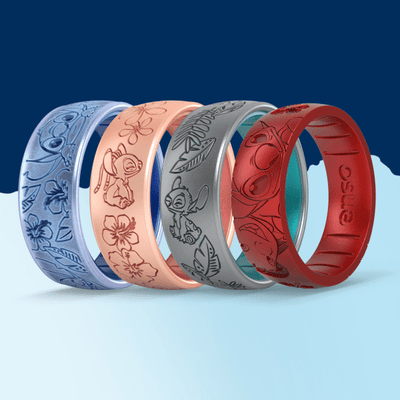 4-Ring Set - Disney Lilo & Stitch