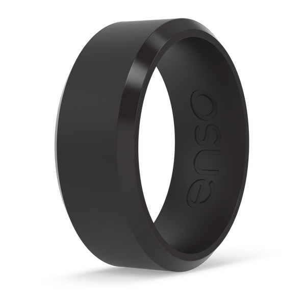 Bevel Silicone Ring - Coffee Bean