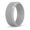 Bevel Silicone Ring - Misty Grey