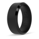 Bevel Silicone Ring - Obsidian