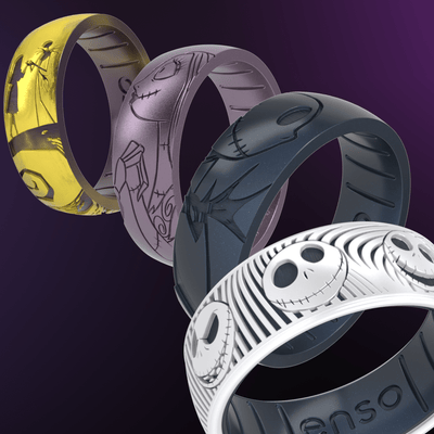 4-Ring Set - Nightmare Before Christmas