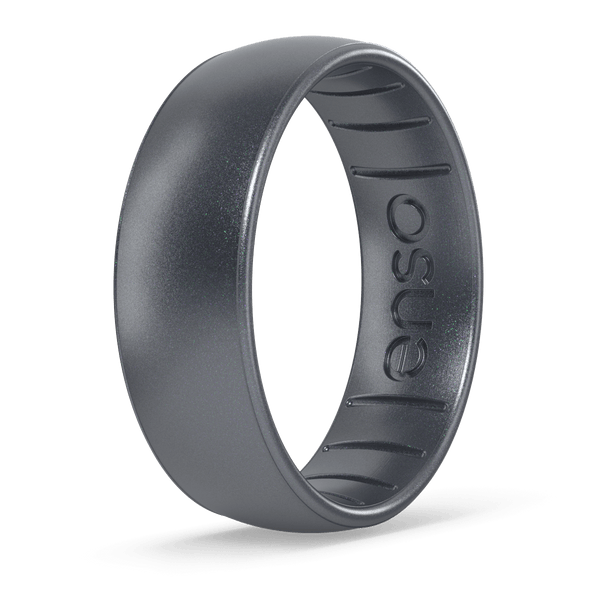 Elements Classic Silicone Ring - Gunmetal