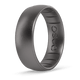 Elements Classic Silicone Ring - Platinum