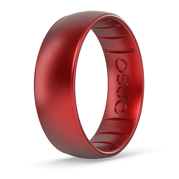 Elements Classic Silicone Ring - Ruby