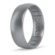 Elements Classic Silicone Ring - Silver
