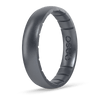 Elements Classic Thin Silicone Ring - Gunmetal