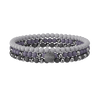 4mm Beaded Stretch Bracelet - Lavender Stack