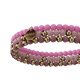 4mm Beaded Stretch Bracelet - Pink Stack