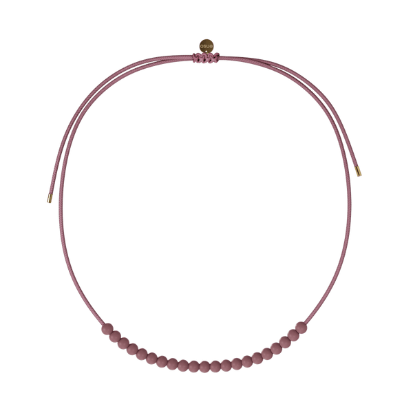 6mm Adjustable Beaded Choker - Peony
