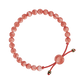 6mm Beaded Bracelet - Angel Skin Coral