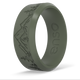 Etched Bevel Silicone Ring - Pine Peak