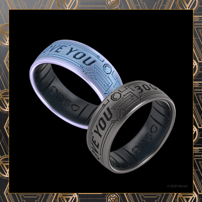 2-Ring Set - I Love You 3000